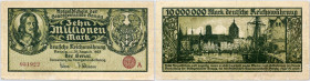 Wolne Miasto Gdańsk, 10000000 marek 31.08.1923, seria A