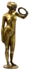 Austria, Franz Peleska (1873-1911), sculpture of a woman with a laurel wreath