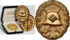 Germany, Third Reich, Gold Wound Badge (Verwundetenabzeichen 1939 in Gold)