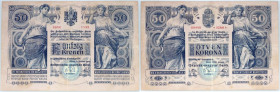 Austria, 50 Korone 2.01.1902, 1120 Series