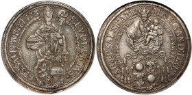 Austria, Salzburg, Maximilian Gandolph, Thaler 1673