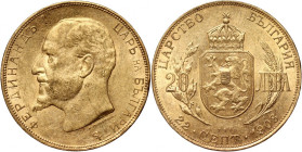 Bulgaria, Ferdinand I, 20 Leva 1912, Vienna, Original strike
