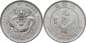 China, Chihli (Pei-Yang), Dollar, year 34 (1908)