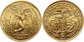 Czechoslovakia, Ducat (medal) 1934/1973, Reviving of Kremnitz´s mining