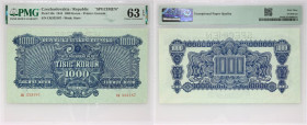 Czechoslovakia, 1000 Korun 1944, CK series, SPECIMEN