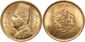 Egypt, Fuad I, 50 Piastres 1929