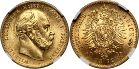 Germany, Prussia, Wilhelm I, 10 Mark 1872 A, Berlin