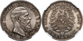 Germany, Prussia, Friedrich III, 2 Mark 1888 A, Berlin