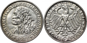 Germany, Weimar Republic, 3 Mark 1928 A, Munich, A. Dürer