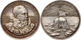 Norway, medal from 1912, Roald Amundsen, Reaching the South Pole