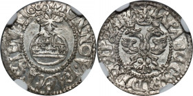 Russia, Ivan V and Peter I Alekseevich, Chekh 1686, Sevsk mint MAX