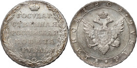 Russia, Alexander I, Rouble 1804 СПБ ΦΓ, St. Petersburg