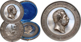 Russia, Alexander II, medal 1876, Finnische Industrieausstellung in Helsinki