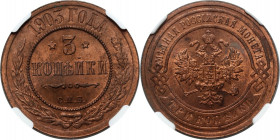 Russia, Nicholas II, 3 Kopecks 1903 СПБ, St. Petersburg