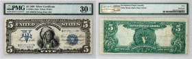 USA, 5 Dollars 1899, Silver Certificate, series M