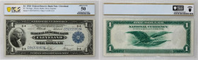 USA, Ohio, The Federal Reserve Bank of Cleveland, 1 Dollar 1918, series