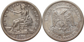 USA, Trade Dollar 1878 S, San Francisco