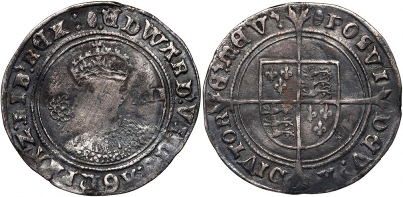 Great Britain, Edward VI 1547-1553, Shilling ND (1551-53), Third Period, London ...