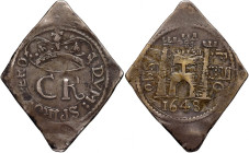 Great Britain, Potefract, Charles I, Shilling 1648, Type II