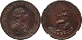 Great Britain, George III, 1/2 Penny 1799, Soho