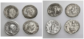IMPERIO ROMANO. Lote de 4 antoninianos: Gordiano (1); Filipo (3). BC+/MBC-.