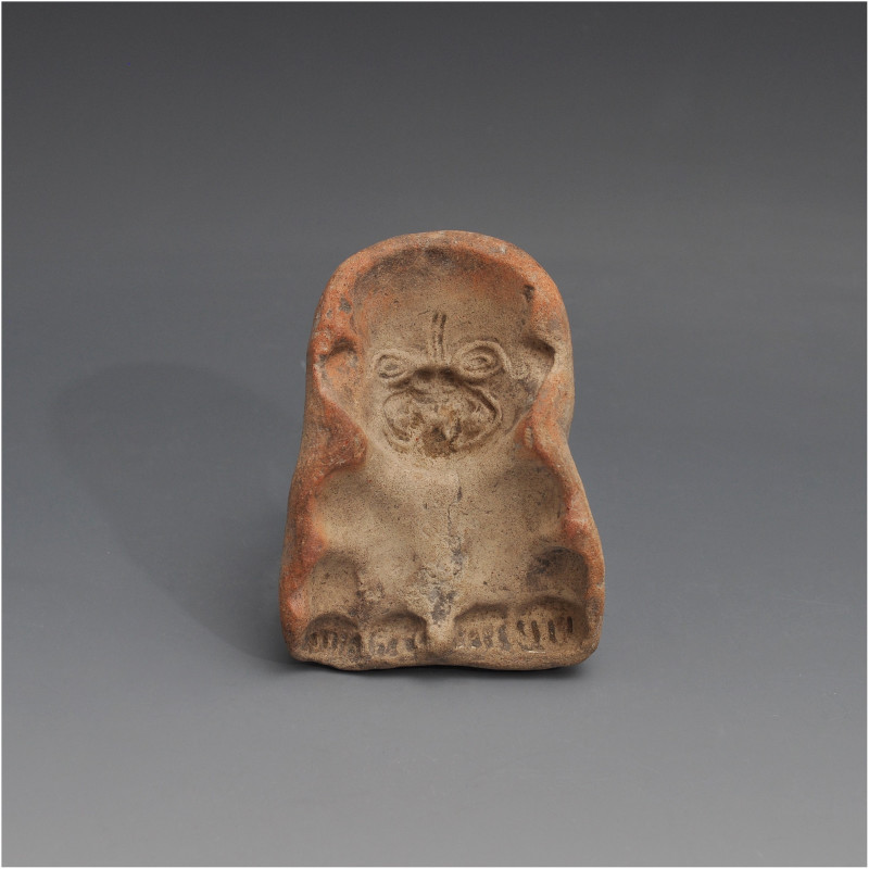 ARQUEOLOGÍA. PREHISPÁNICO. Región andina. Molde de jaguar (500 a.C.-500 d.C.). C...