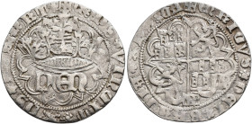 REINOS DE CASTILLA Y LEÓN. ENRIQUE IV. Real. Segovia. AR 2,87 g. 24,2 mm. III-712; BMM-905. MBC.
