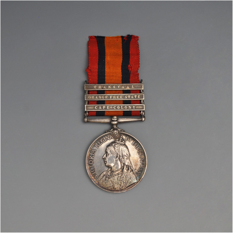 ÓRDENES Y CONDECORACIONES. GRAN BRETAÑA. Victoria I. Medalla. Guerra de los boer...