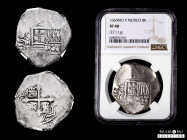 Philip IV (1621-1665). 8 reales. 1660. Mexico. P. (Cal-1367). Ag. 27,11 g. Full date. Rare. Slabbed by NGC as XF 40. Only 1 finer specimen in the NGC ...