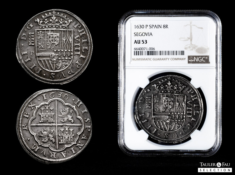 Philip IV (1621-1665). 8 reales. 1630. Segovia. P. (Cal-1588). (Jarabo-Sanahuja-...