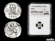 Ferdinand VII (1808-1833). 1/4 real. 1821. Guatemala. (Cal-258). Ag. Original luster. Slabbed by NGC as MS 61. Est...200,00. 

Spanish Description: ...