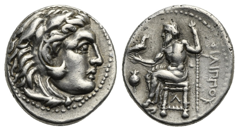 KINGS of MACEDON. Philip III Arrhidaios. 323-317 BC. AR Drachm (17.63 mm, 4.24 g...
