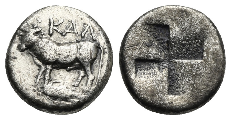 BITHYNIA. Kalchedon. Circa 340-320 BC. Half siglos or hemidrachm (Silver, 12.50 ...