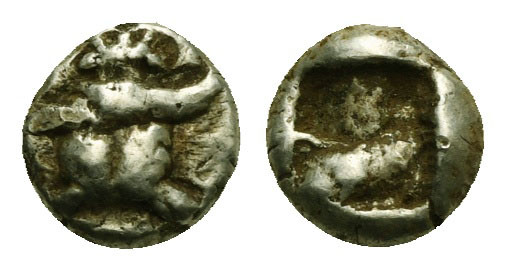 IONIA. Uncertain. Circa 600-550 BC. 1/24th Stater (Electrum, 5.66 mm, 0.59 g) Mi...