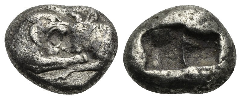 KINGS OF LYDIA. Kroisos, Circa 560-546 BC. Siglos (Silver, 16,60 mm, 5,23 g), Sa...