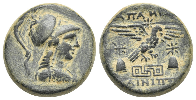 PHRYGIA. Apameia. Bronze (Bronze, 22.00 mm, 10.74 g) struck under the magistrate...