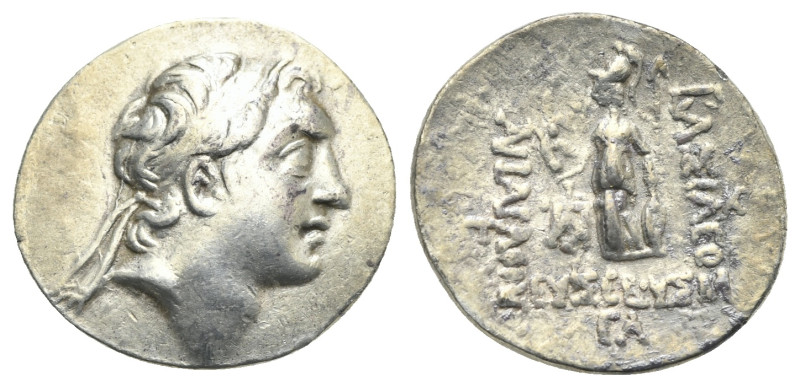 KINGS OF CAPPADOCIA. Ariarathes V Eusebes Philopator, circa 163-130 BC. Drachm (...