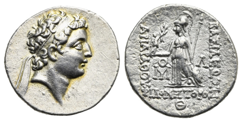 KINGS of CAPPADOCIA. Ariarathes VIII Eusebes Epiphanes. Circa 100-98/5 BC. Drach...
