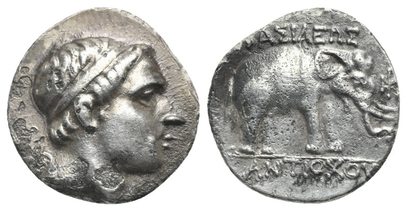 SELEUKID KINGS OF SYRIA. Antiochos III 'the Great', 223-187 BC. Drachm (Silver, ...