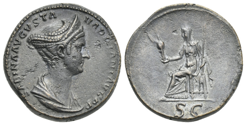 Sabina. Wife of Hadrian, 128-136/7. As (Bronze, 26.94 mm, 12.48 g). Rome mint. S...