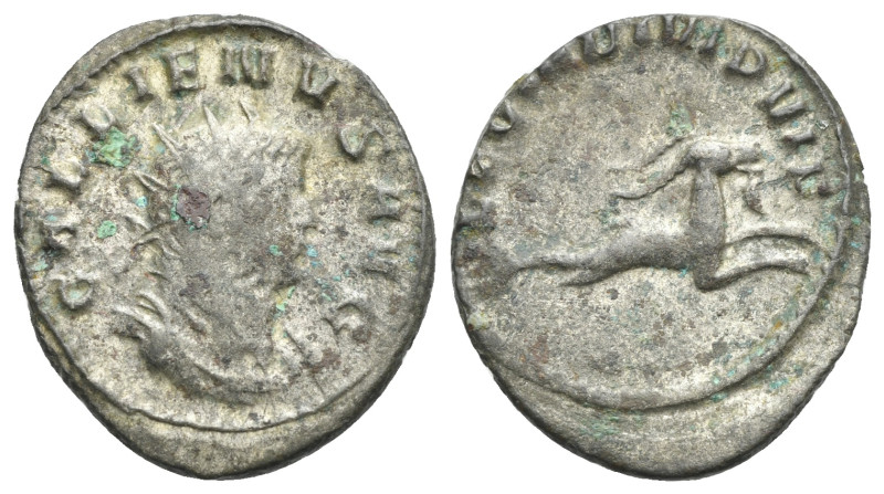 Gallienus, 253-268. Antoninianus (Billon, 20.90 mm, 3.84 g). "Legionary series" ...