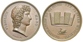 Napoleone Bonaparte. Capitolazione di Mantova (30 gennaio 1797) e battaglie di Arcole e Rivoli. Novembre 1796-Gennaio 1797. Medaglia. Opus Gatteaux (B...