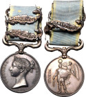 UNITED KINGDOM. Victoria. 
Silver medal, 1854. Royal Mint. 
Crimean War Medal. Dies by W. Wyon. Obv: VICTORIA REGINA, diademed head left; date below...