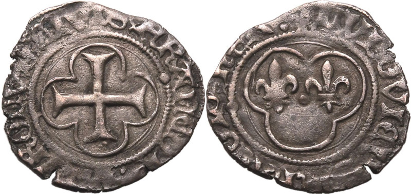 FRANCE. Louis XII. 
Billon 1 denier, ND (1498&ndash;1515). 
Good Very Fine. 
...