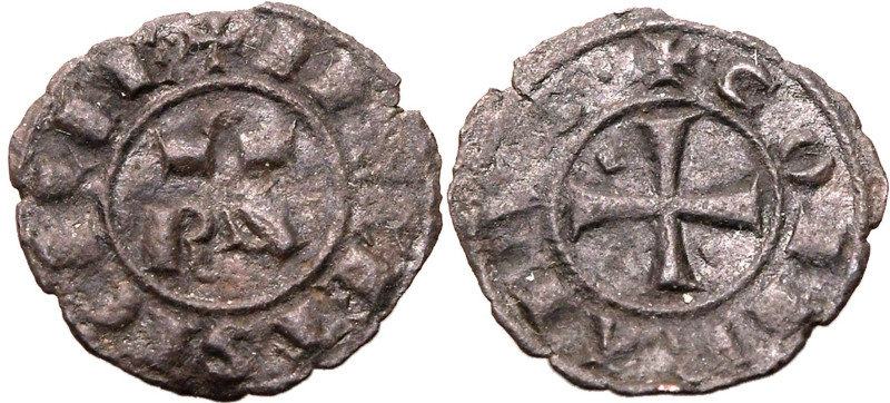 ITALIAN STATES. KINGDOM OF SICILY. Conrad I, 1250-54. 
Billon mezzo denaro, 125...