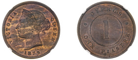 Cyprus, British Administration, Victoria, 1837-1901. Piastre, 1879, Royal mint (KM3.1; Fitikides 26).

Superb details throughout with attractive sunse...