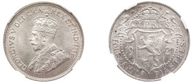 Cyprus, British Administration, George V, 1910-1936. 4 1/2 Piastres, 1921, Royal mint, (KM15; Fitikides 63).

A lustrous example with exceptional deta...