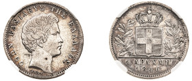 Greece, King Otto, 1832-1862. Drachma, 1846, First Type, Athens mint (KM15; Divo 12f).

Uniform circulation throughout with soft grey cabinet tone and...