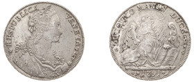 Italian States, Venice, Ludovico Manin, 1789-1797. Tallero, 1791 (KM747; Paol. 35; Dav. 1575).

Good very fine with adjustment marks on reverse, metal...