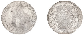 Ragusa, Republic, 1294-1803. Tallero, 1765, Dubrovnik mint (KM18; Dav. 1639).

Steel grey tone with several adjustment marks on reverse but neverthele...